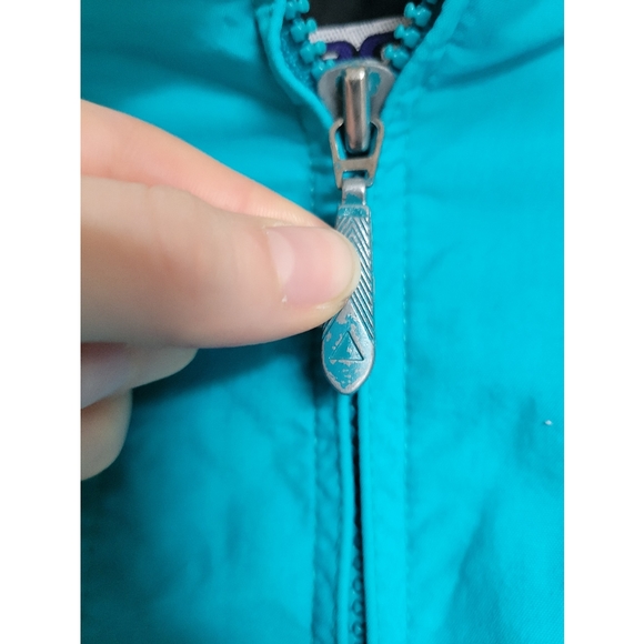 VNT Pacific Trail colorblock mens jacket size Large with hidden hood blue - Picture 7 of 12